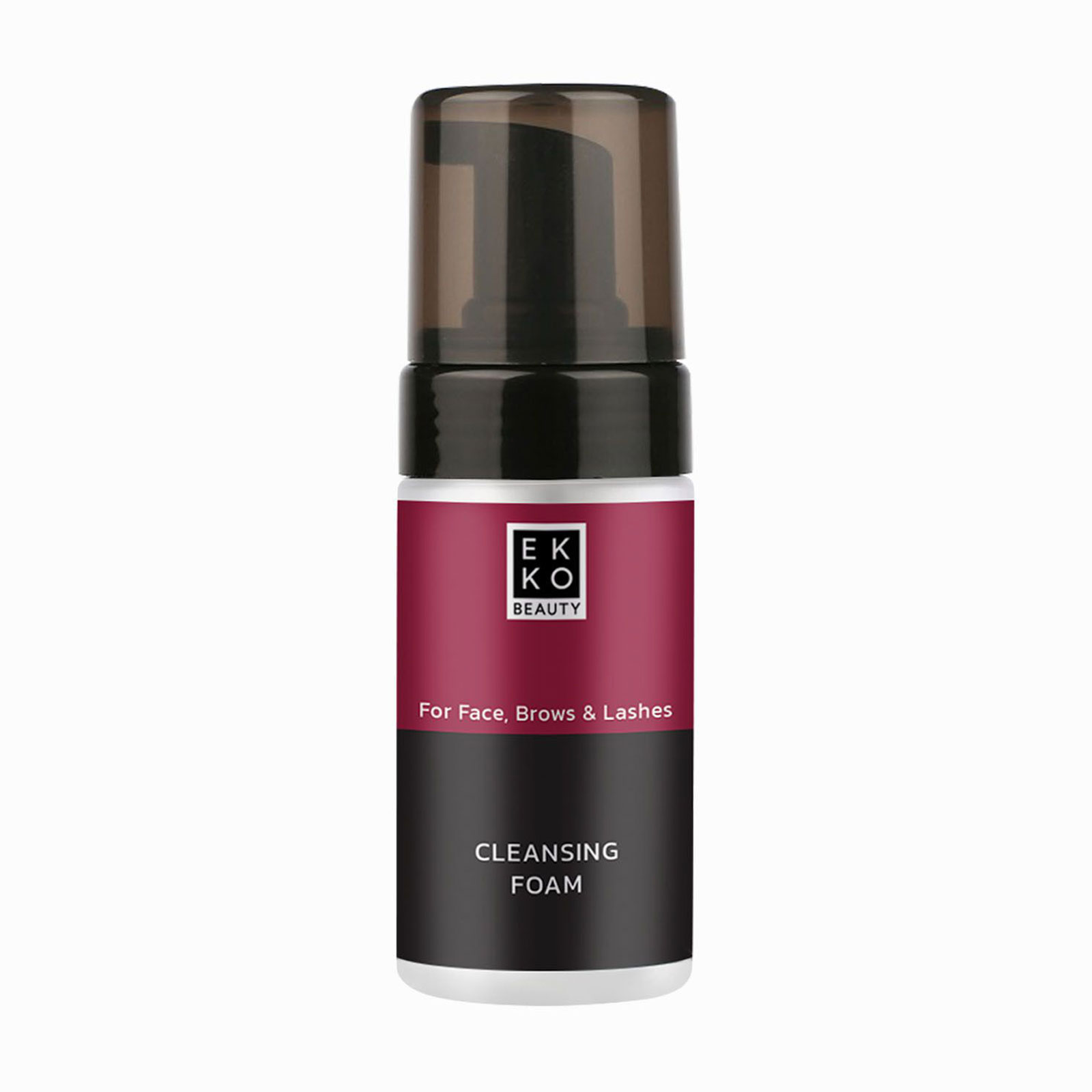Пінка для очищення обличчя, брів та вій Ekko Beauty For Face, Brows &amp; Lashes Cleansing Foam, 100 мл